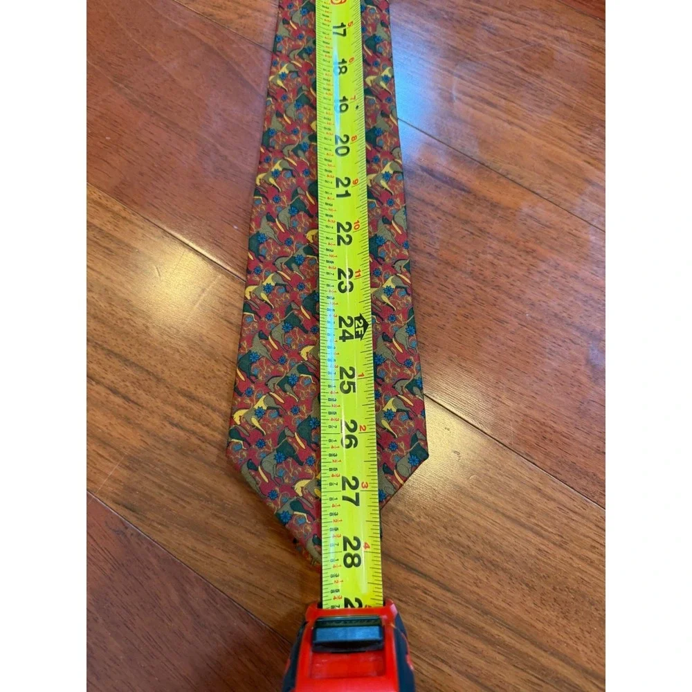 Salvatore Ferragamo Silk‎ Tie Horse Foulard | Multicolor | 3.75